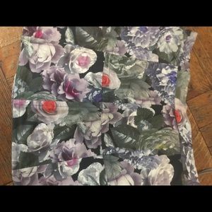 Top shop caged skirt